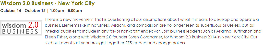 Wisdom 2.0